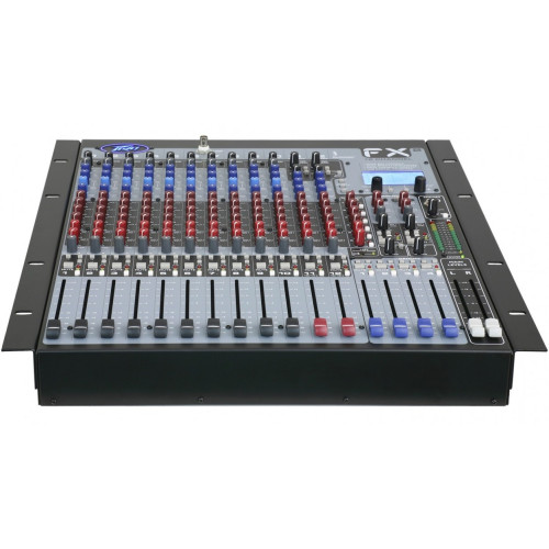 Peavey FX2 16 16-канальный рэковый гибридный аналого-цифровой микшерный пульт, два DSP-процессора звуковой обработки, USB Peavey FX2 16 16-канальный рэковый гибридный аналого-цифровой микшерный пульт, два DSP-процессора звуковой обработки, USB