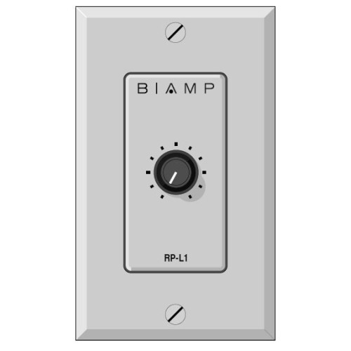 Biamp RP-L1 удаленная панель регулировки громкости Biamp RP-L1 удаленная панель регулировки громкости