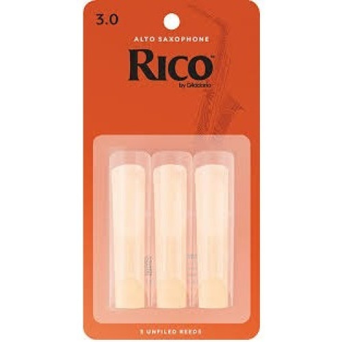 Rico RIA0330 трости для сопрано-саксофона, RICO (3), 3шт. в пачке Rico RIA0330 трости для сопрано-саксофона, RICO (3), 3шт. в пачке
