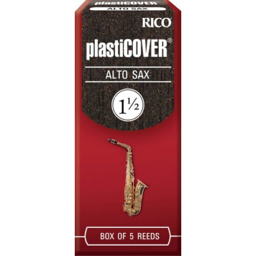 Rico RRP05ASX150 трости для альт-саксофона, Plasticover (1 1/2), 5 шт. В пачке Rico RRP05ASX150 трости для альт-саксофона, Plasticover (1 1/2), 5 шт. В пачке