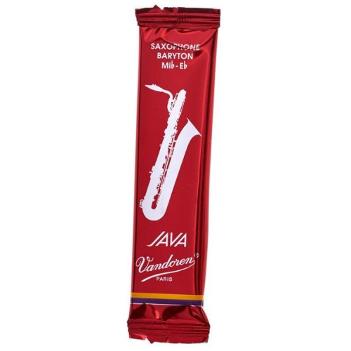 Vandoren Java Red Cut 2.0 (SR342R) трость для баритон-саксофона №2.0, 1 шт Vandoren Java Red Cut 2.0 (SR342R) трость для баритон-саксофона №2.0, 1 шт