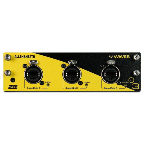 Allen&Heath DLive M-DL-Waves-V3 сетевая аудио карта Waves, переключаемая частота сэмплирования 48/96 кГц