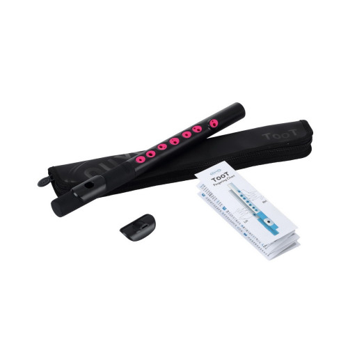 Nuvo TooT (Black/Pink) блок-флейта TooT, цвет чёрный/розовый