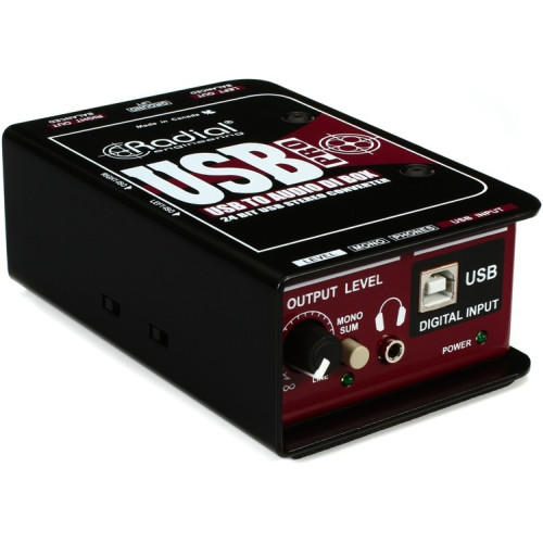 Radial USB-Pro директ-бокс для ноутбука Radial USB-Pro директ-бокс для ноутбука