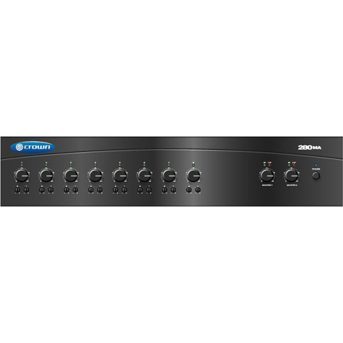 Crown 280MA усилитель, зон-микшер Crown 280MA усилитель, зон-микшер