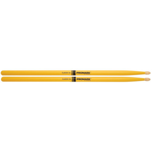 Pro-Mark TX5AW-Yellow Classic 5A барабанные палочки, орех, цвет желтый Pro-Mark TX5AW-Yellow Classic 5A барабанные палочки, орех, цвет желтый