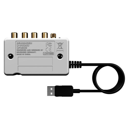 Behringer UFO202 U-Phono USB интерфейс Behringer UFO202 U-Phono USB интерфейс