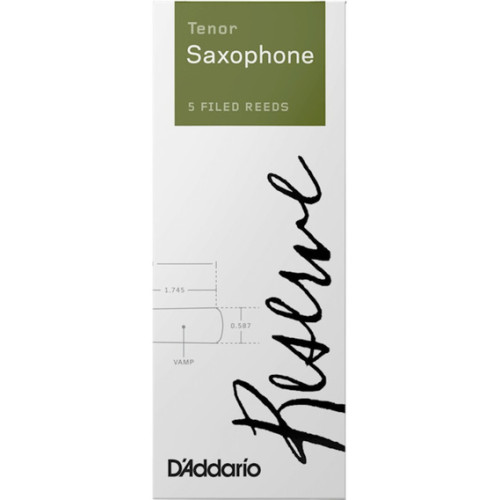 D'Addario DKR0525 трости для тенор-саксофона, Reserve (2 1/2), 5 шт. в пачке D'Addario DKR0525 трости для тенор-саксофона, Reserve (2 1/2), 5 шт. в пачке
