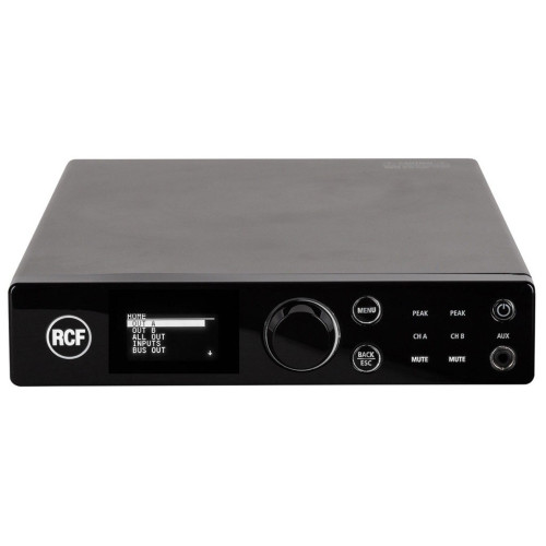 RCF DMA 162 320W 90-240V цифровой микшер- усилитель, мощность 2 х 160 Вт/4 Ом RCF DMA 162 320W 90-240V цифровой микшер- усилитель, мощность 2 х 160 Вт/4 Ом