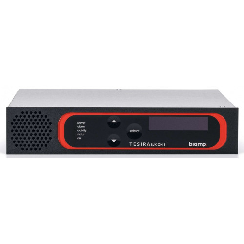 Biamp TesiraLUX OH-1 цифровой декодер видео, высота 1U Biamp TesiraLUX OH-1 цифровой декодер видео, высота 1U