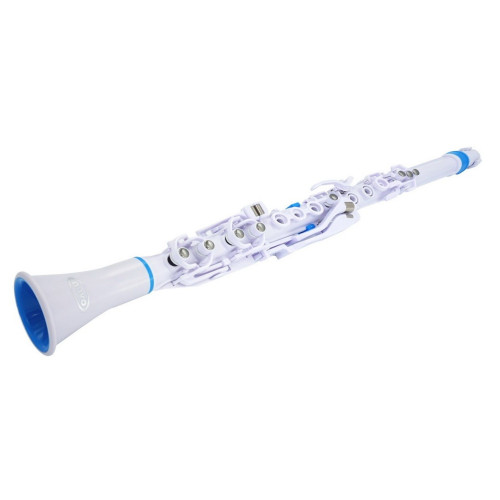 Nuvo Clarinéo (White/Blue) кларнет, строй С (до), цвет белый/синий, в комплекте кейс Nuvo Clarinéo (White/Blue) кларнет, строй С (до), цвет белый/синий, в комплекте кейс
