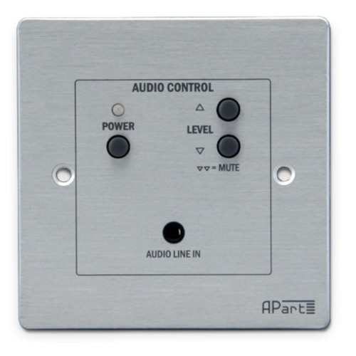 Biamp ACPR врезная проводная панель удаленного управления для SDQ5PIR, цвет серый металлик Biamp ACPR врезная проводная панель удаленного управления для SDQ5PIR, цвет серый металлик