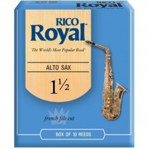 Rico Royal RJB1015 Alto Sax, #1.5, 10 BX трости для альт саксофона, размер 1.5, 10 шт