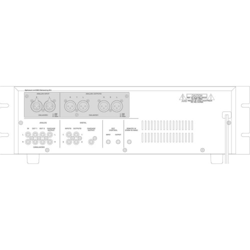 Tascam LA-D302 опция балансных входов/выходов для DA-302