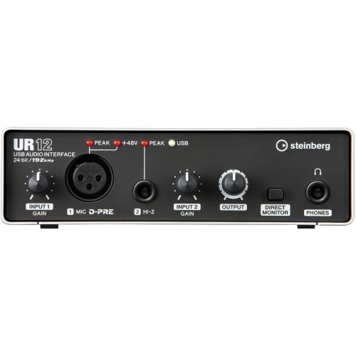 Steinberg UR12 звуковой USB-интерфейс Steinberg UR12 звуковой USB-интерфейс