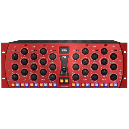 SPL PQ red. параметрический эквалайзер с технологией 120В, цвет красный SPL PQ red. параметрический эквалайзер с технологией 120В, цвет красный