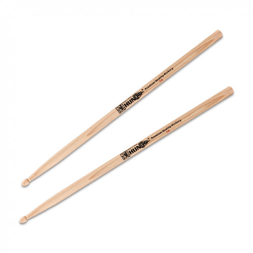 HUN 7A Hickory Series барабанные палочки, орех, деревянный наконечник HUN 7A Hickory Series барабанные палочки, орех, деревянный наконечник