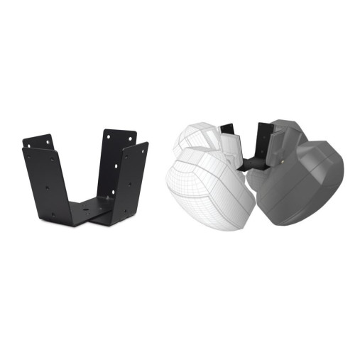 Biamp MASKWBL W-образный кронштейн для громкоговорителей Mask4 и Mask6, цвет черный Biamp MASKWBL W-образный кронштейн для громкоговорителей Mask4 и Mask6, цвет черный