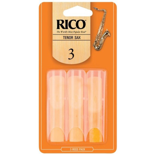 Rico RKA0330 трости для тенор-саксофона, Rico (3), 3 шт. в пачке Rico RKA0330 трости для тенор-саксофона, Rico (3), 3 шт. в пачке