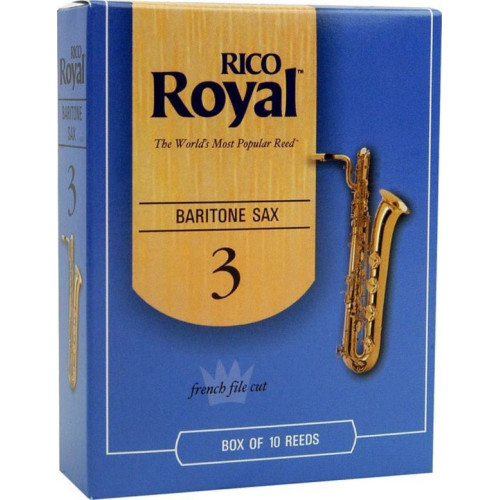 Rico Royal RJB0325 Alto Sax #2.5 10BX трости для альт-cаксофона, Royal (2 1/2), 3 шт. В пачке