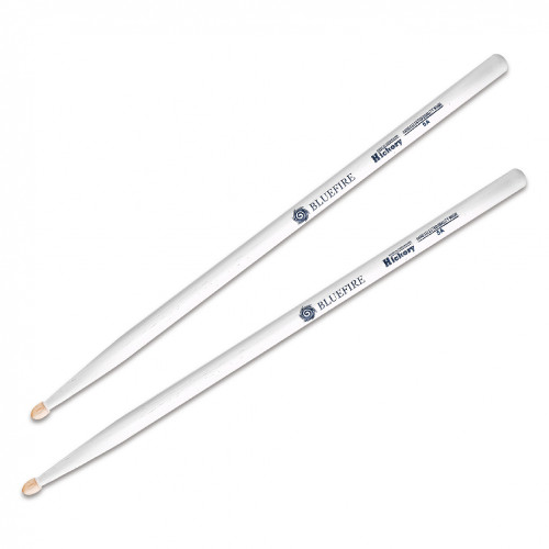 HUN Blue Fire series White Hickory барабанные палочки, орех, деревянный наконечник, цвет белый HUN Blue Fire series White Hickory барабанные палочки, орех, деревянный наконечник, цвет белый
