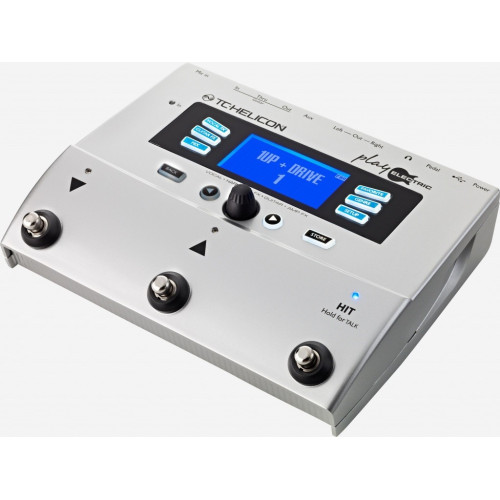 TC Helicon Play Electric напольный вокальный процессор эффектов TC Helicon Play Electric напольный вокальный процессор эффектов