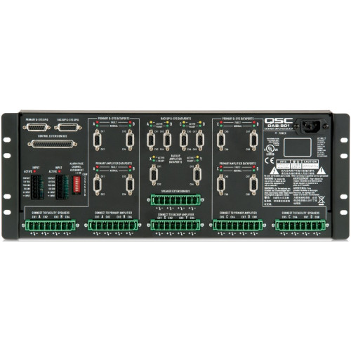 QSC DAB 801 блок автоматического переключения усилителей QSC DAB 801 блок автоматического переключения усилителей
