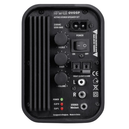 Biamp OVO5P-W активный комплект громкоговорителей, 5", цвет белый Biamp OVO5P-W активный комплект громкоговорителей, 5", цвет белый