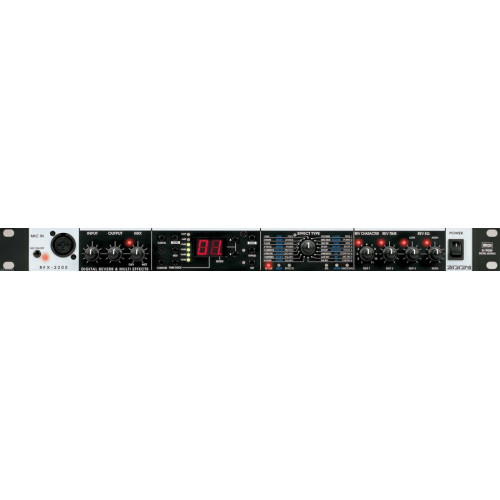Zoom RFX-2200 цифровой рэковый ревербератор Zoom RFX-2200 цифровой рэковый ревербератор