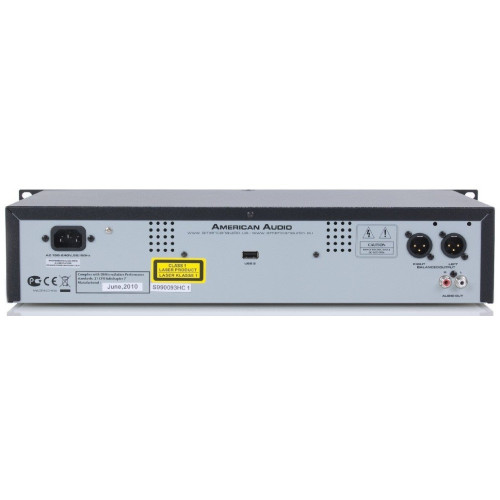 American Audio UCD100 однодисковый CD-проигрыватель в рэковом исполнении с 2 портами USB American Audio UCD100 однодисковый CD-проигрыватель в рэковом исполнении с 2 портами USB