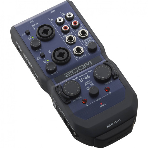 Zoom U-44 ручной аудиоинтерфейс Zoom U-44 ручной аудиоинтерфейс