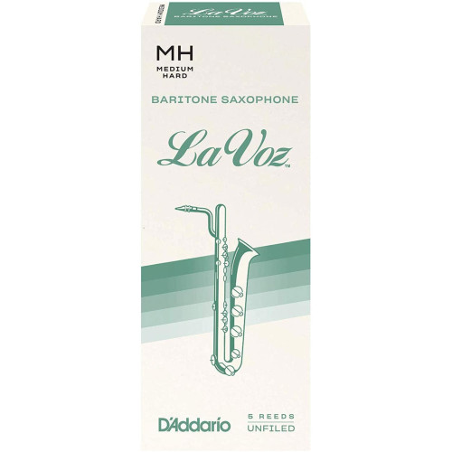 Rico RLC05MH трости для баритон-саксофона средние, La Voz, (M), 5 шт. в пачке Rico RLC05MH трости для баритон-саксофона средние, La Voz, (M), 5 шт. в пачке