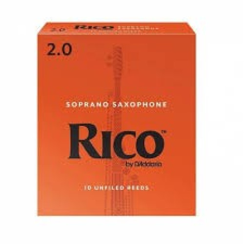 Rico RIA1020 трости для сопрано-саксофона, Rico (2), 10 шт. в пачке Rico RIA1020 трости для сопрано-саксофона, Rico (2), 10 шт. в пачке