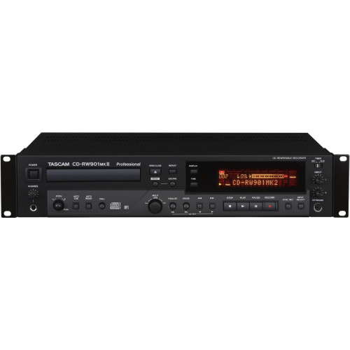 Tascam CD-RW901 MK2 CD-рекордер CD/MP3 плеер Tascam CD-RW901 MK2 CD-рекордер CD/MP3 плеер