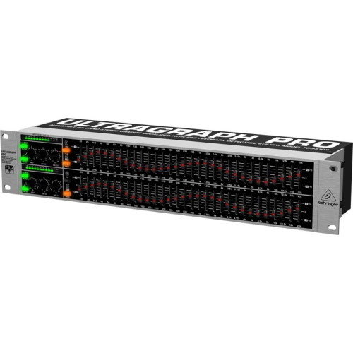 Behringer FBQ 3102 Ultragraph Pro 2-канальный графический эквалайзер Behringer FBQ 3102 Ultragraph Pro 2-канальный графический эквалайзер