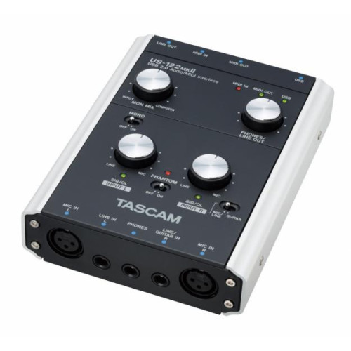 Tascam US-122MKII USB AUDIO/MIDI интерфейс Tascam US-122MKII USB AUDIO/MIDI интерфейс