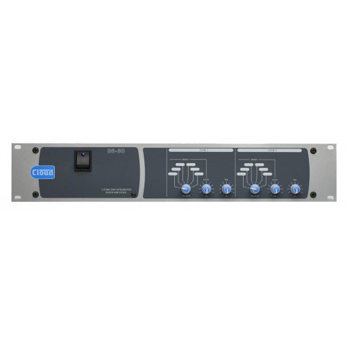 Cloud Electronics 36/50 2-х зонный рэковый микшер-усилитель