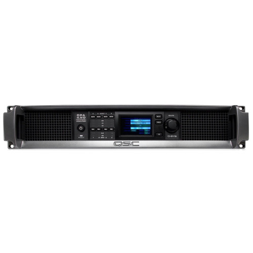 QSC DPA4.5Q усилитель мощности, 4 канала, 2000 Вт @ 4Ω, сетевой вход Q-LAN из Q-Sys Core QSC DPA4.5Q усилитель мощности, 4 канала, 2000 Вт @ 4Ω, сетевой вход Q-LAN из Q-Sys Core