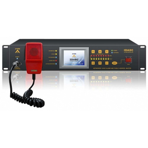 Ateis IDA8C-C1-IO матричный мастер-контроллер системы СОУЭ Ateis IDA8C-C1-IO матричный мастер-контроллер системы СОУЭ