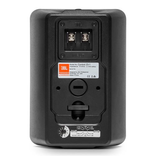 JBL Control 23-1L всепогодная акустическая система, цвет чёрный JBL Control 23-1L всепогодная акустическая система, цвет чёрный
