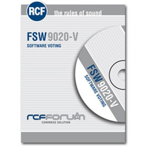 RCF FSW 9020-V ПО голосования Forum 9000 RCF FSW 9020-V ПО голосования Forum 9000
