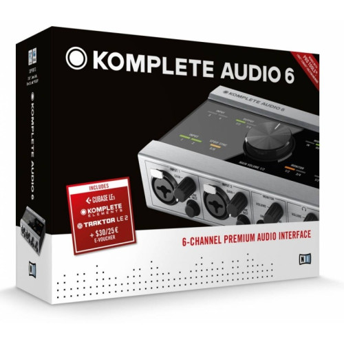 Native Instruments Komplete Audio 6 USB-аудио интерфейс Native Instruments Komplete Audio 6 USB-аудио интерфейс