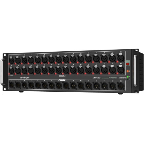 Behringer S32 блок коммутации для цифровых микшеров Х-серии Behringer S32 блок коммутации для цифровых микшеров Х-серии
