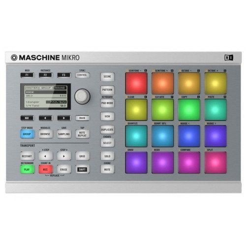 Native Instruments Maschine Mikro Mk2 Wht миди-контроллер, белый Native Instruments Maschine Mikro Mk2 Wht миди-контроллер, белый