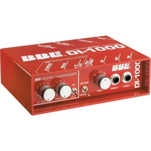 BBE DI-1000 директ-бокс со встроенным Sonic Maximizer BBE DI-1000 директ-бокс со встроенным Sonic Maximizer