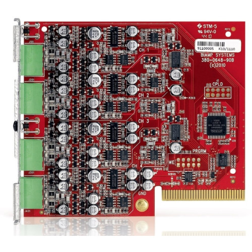 Biamp Tesira SIC-4 CK карта аудиовходов Biamp Tesira SIC-4 CK карта аудиовходов