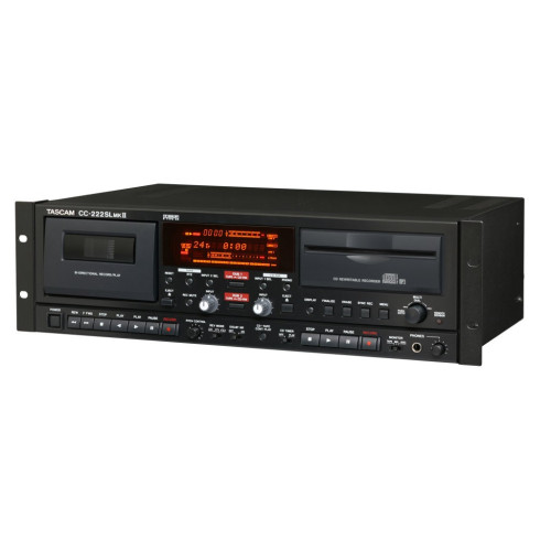 Tascam CC-222SL MKII комбинированный CD-рекордер/кассетный рекордер Tascam CC-222SL MKII комбинированный CD-рекордер/кассетный рекордер
