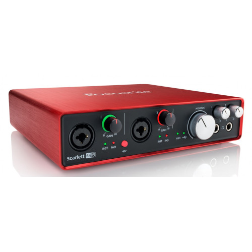 Focusrite Scarlett 6i6 2nd Gen USB аудио интерфейс, 6 входов/6 выходов Focusrite Scarlett 6i6 2nd Gen USB аудио интерфейс, 6 входов/6 выходов