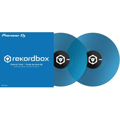 Pioneer RB-VD1-CB тайм-код пластинки для rekordbox DVS, синие (пара)