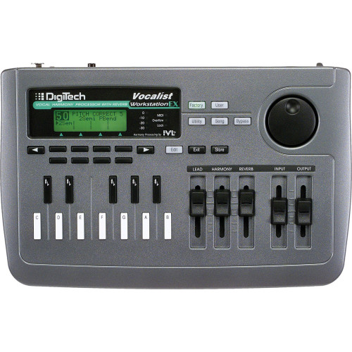 Digitech VOCALIST WORKSTATION EX гармонайзер вокальный Digitech VOCALIST WORKSTATION EX гармонайзер вокальный